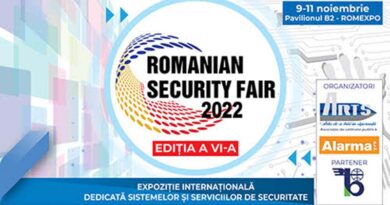 ROMANIAN SECURITY FAIR, 9-11 octombrie 2022