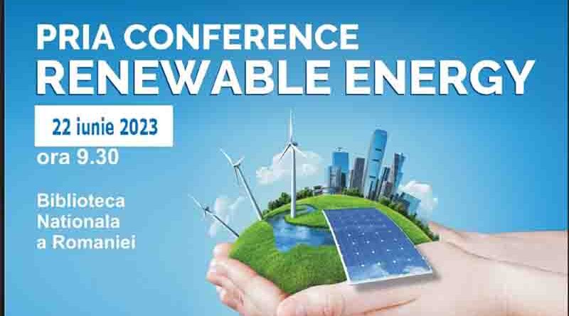Pria Renewable Energy Conference în 22 iunie 2023