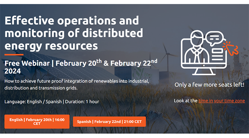 Webinar ZENON: Operarea și monitorizarea resurselor de energie distribuite