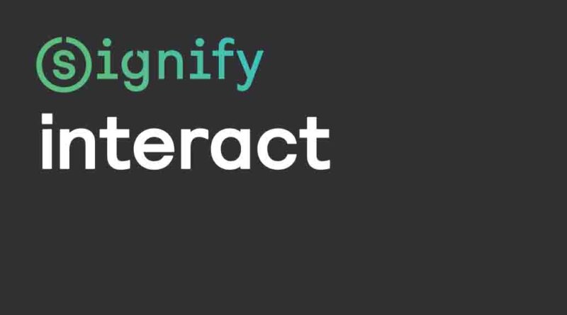 Signify Interact Signify Interact