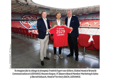 LEDVANCE sărbătorește 10 ani printr-un parteneriat de anvergură cu FC Bayern München