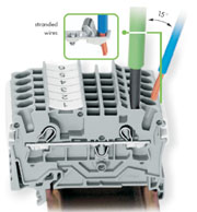 foto conductori flexibili Wago