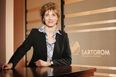 foto Carmen Bittenbinder, director general al Sartorom