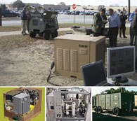 Fig. 4. Aplicatii militare ale pilelor de combustibil portabile Fig. 4. Aplicatii militare ale pilelor de combustibil portabile