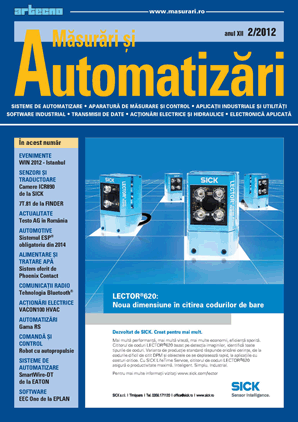 revista Masurari&Automatizari nr.2/2012