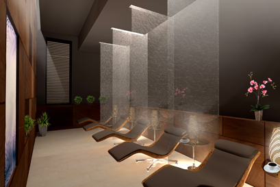 Simulare sala de relaxare Spa Iaki Simulare sala de relaxare Spa Iaki